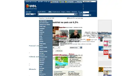 uol.com.br in 2008