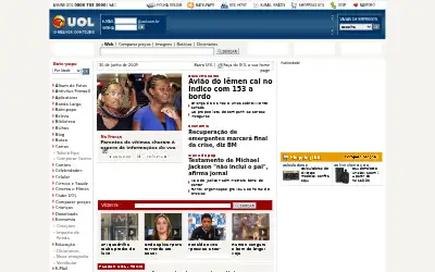 uol.com.br in 2009