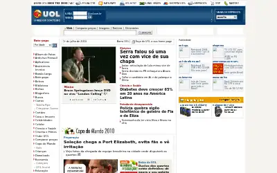 uol.com.br in 2010