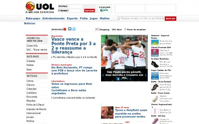 uol.com.br in 2012
