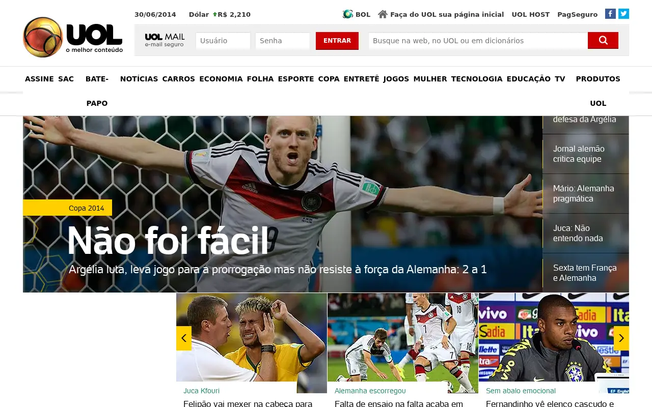 uol.com.br in 2014