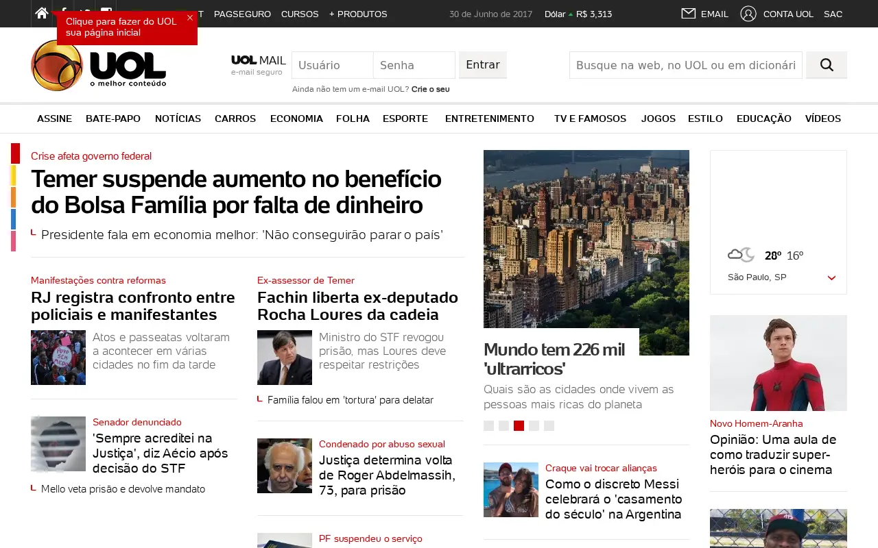 uol.com.br in 2017