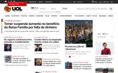 uol.com.br in 2017