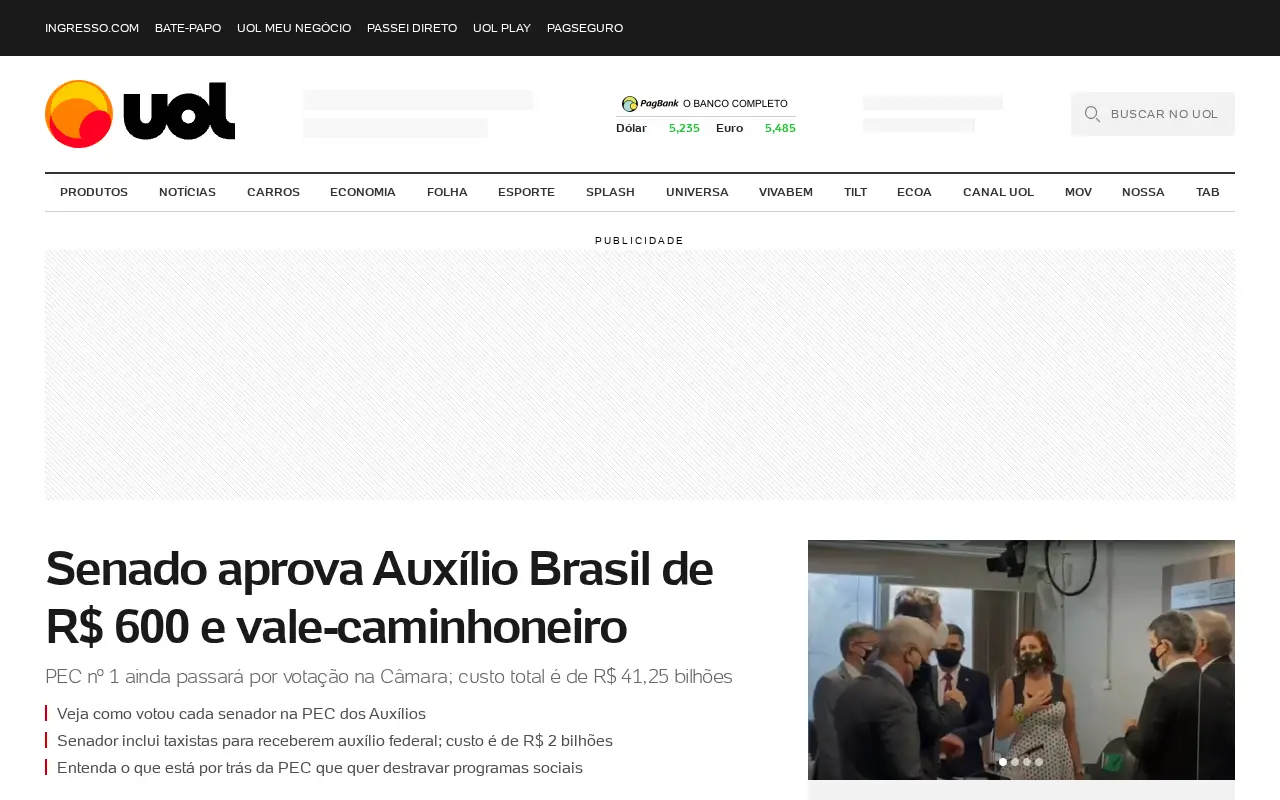 uol.com.br in 2022