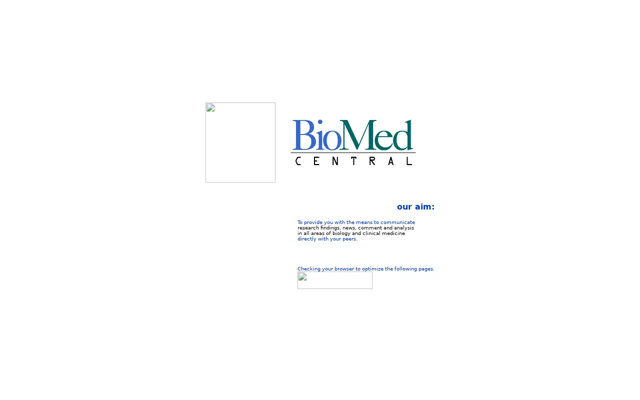 biomedcentral.com in 1999