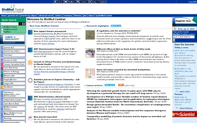 biomedcentral.com in 2005