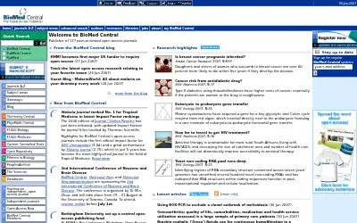 biomedcentral.com in 2007