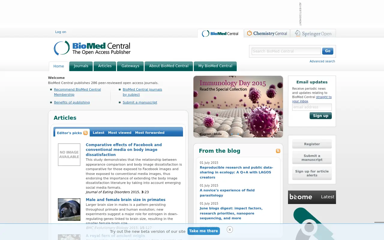 biomedcentral.com in 2015