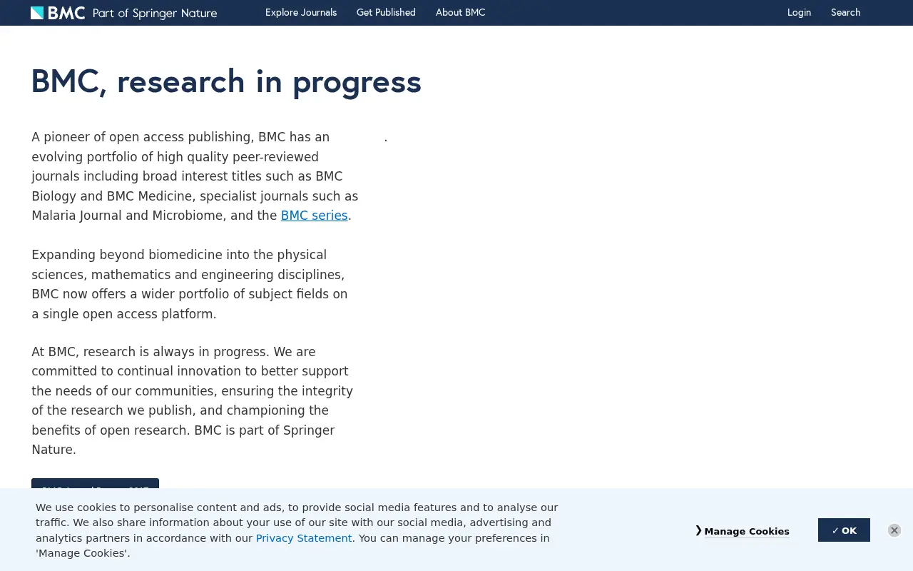 biomedcentral.com in 2018