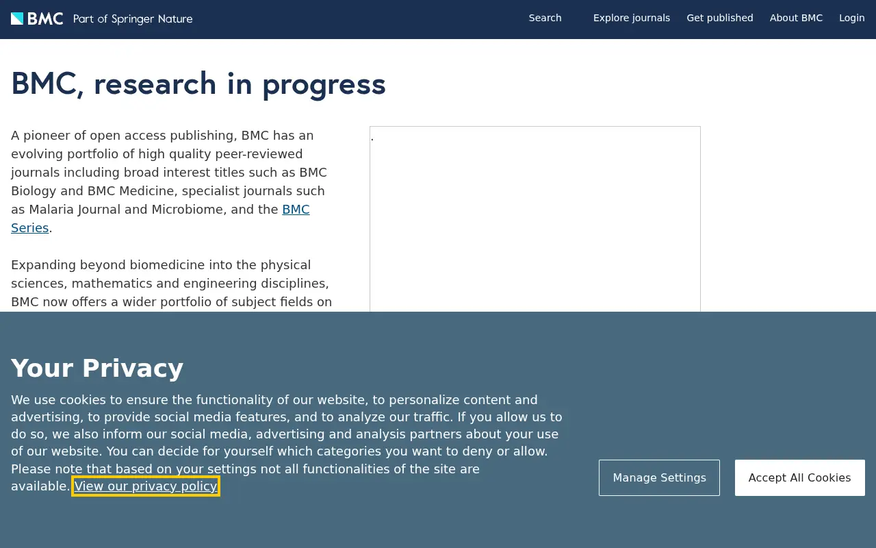 biomedcentral.com in 2020