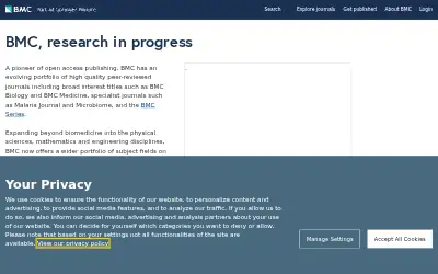 biomedcentral.com in 2020