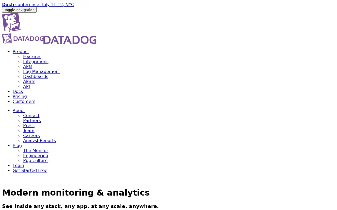 datadoghq.com in 2018