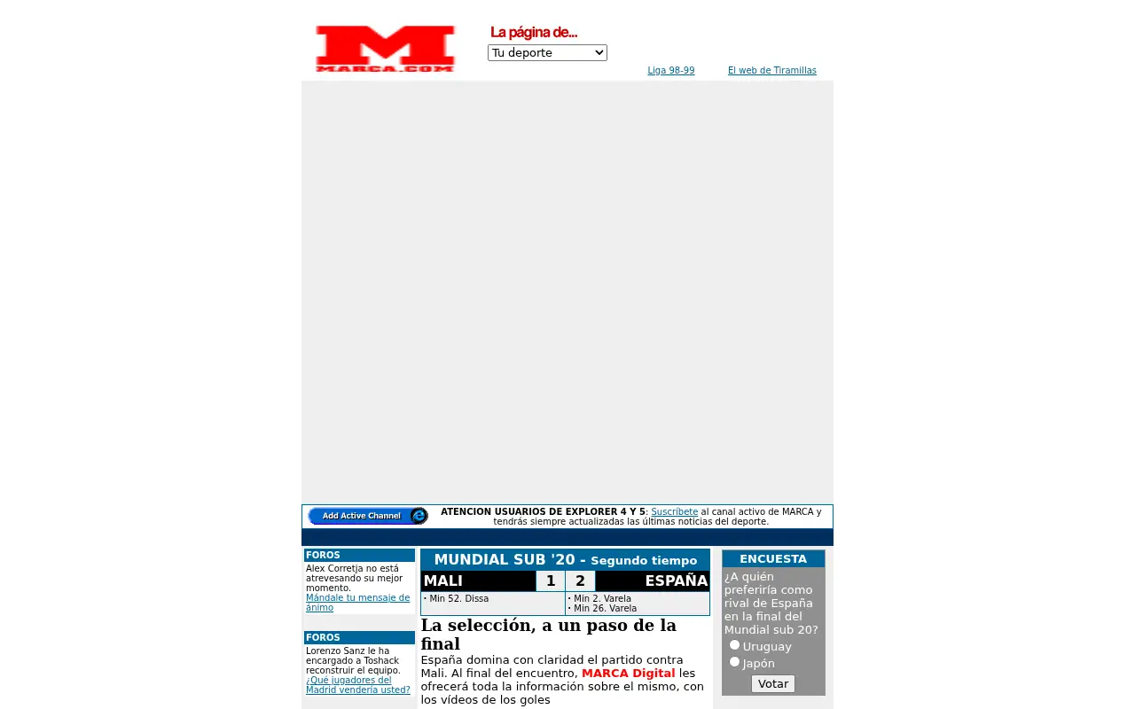 marca.com in 1999