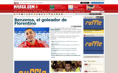 marca.com in 2009
