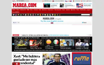 marca.com in 2012