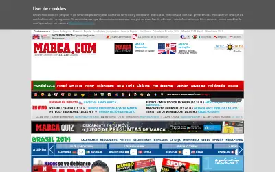 marca.com in 2014