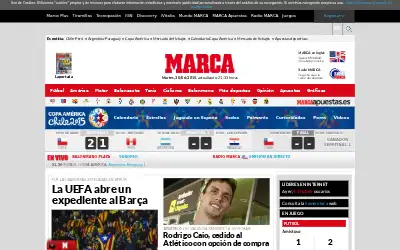 marca.com in 2015