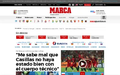 marca.com in 2016