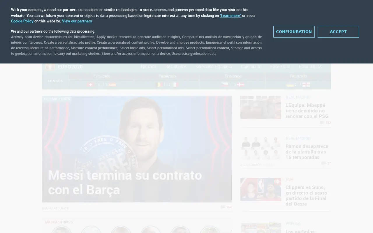 marca.com on July 1, 2021