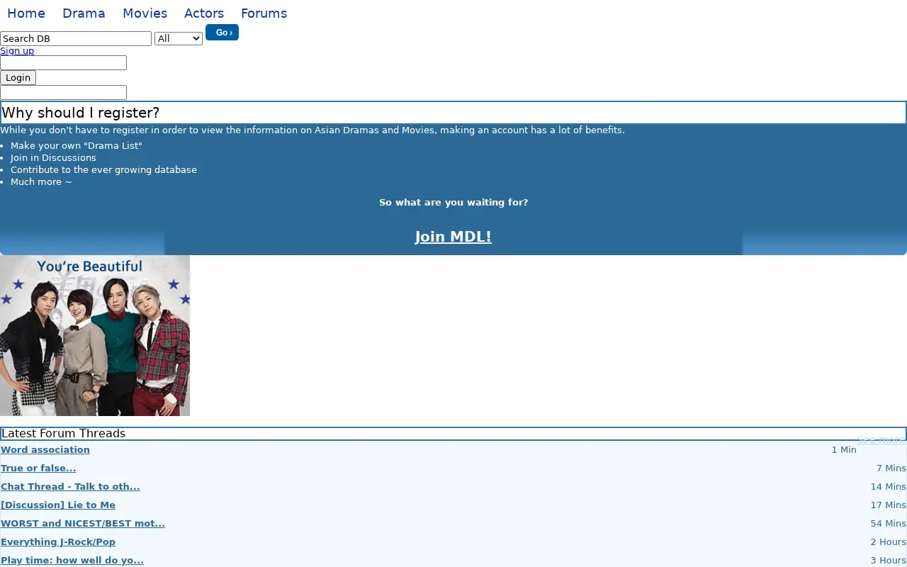 mydramalist.com on June 22, 2011