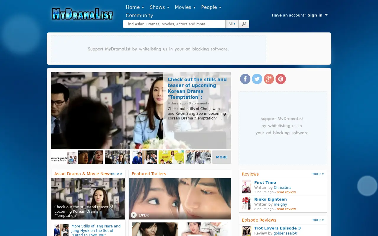 mydramalist.com on July 1, 2014