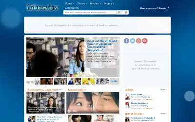mydramalist.com in 2014