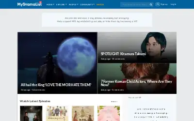 mydramalist.com in 2019