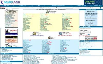 naukri.com in 2003