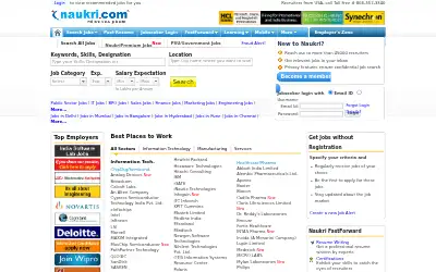 naukri.com in 2013