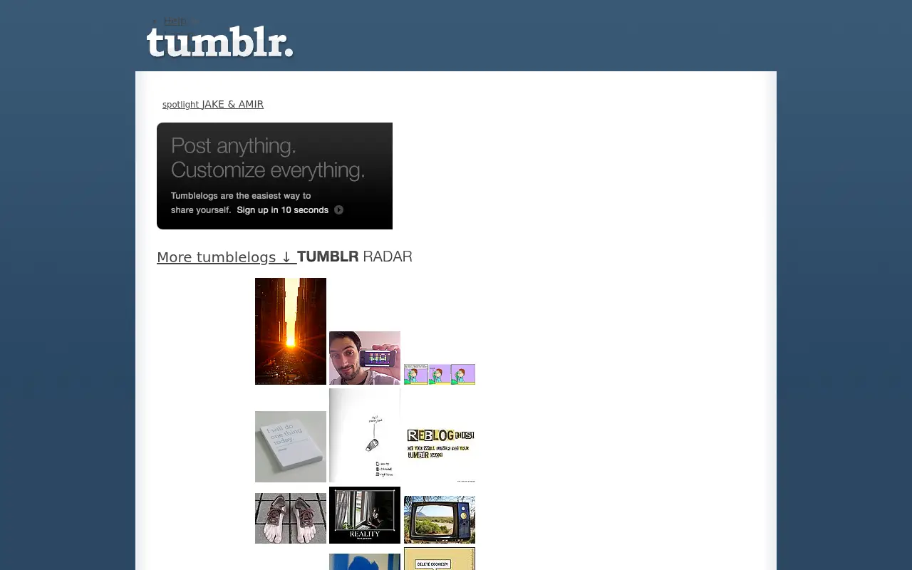 tumblr.com in 2008