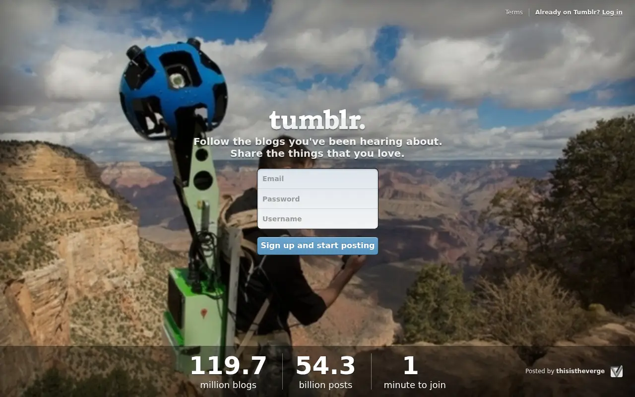 tumblr.com in 2013
