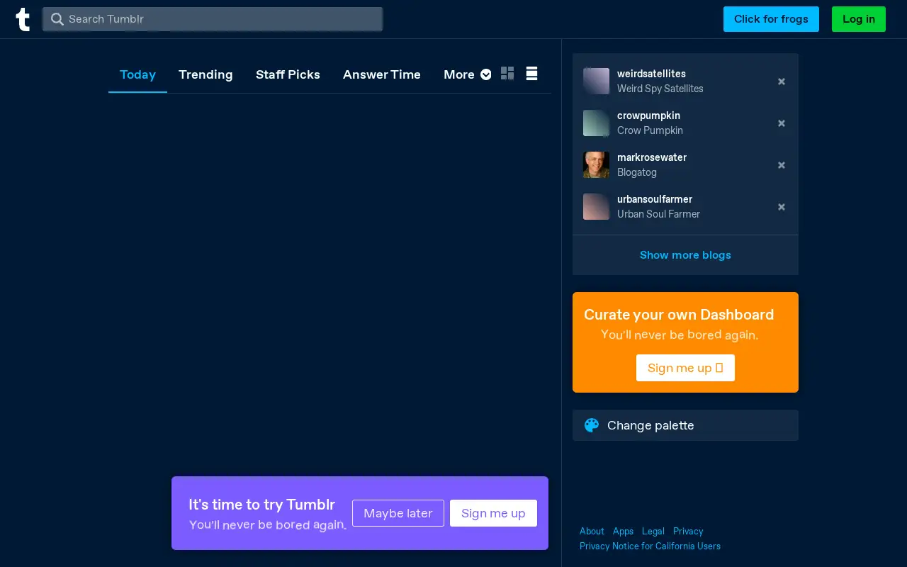 tumblr.com in 2023