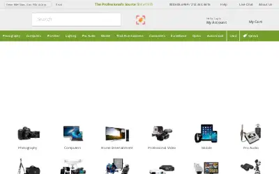 bhphotovideo.com in 2017