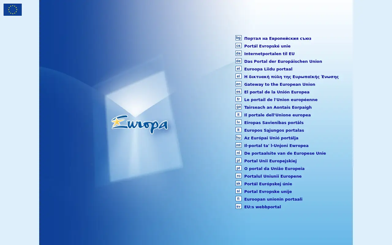 europa.eu in 2007