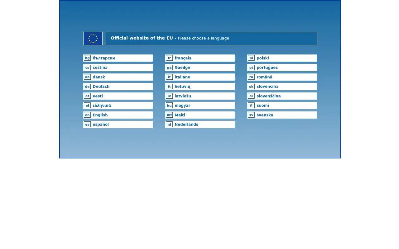 europa.eu in 2011