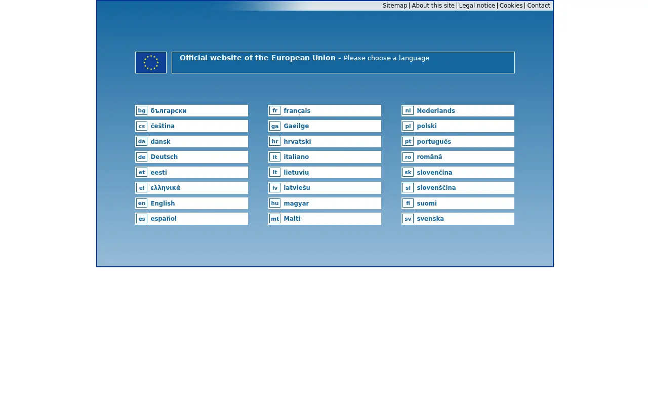 europa.eu in 2015