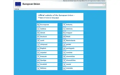 europa.eu in 2016