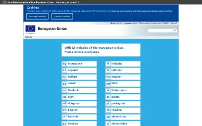 europa.eu in 2020