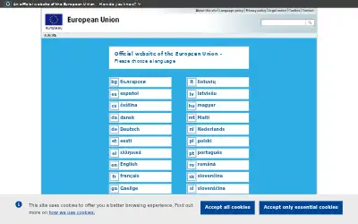 europa.eu in 2021