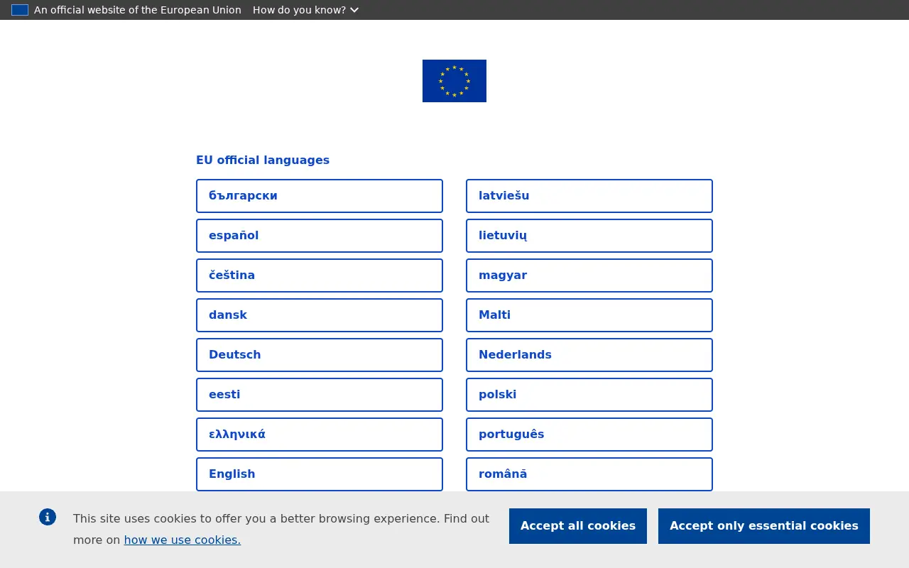 europa.eu in 2022
