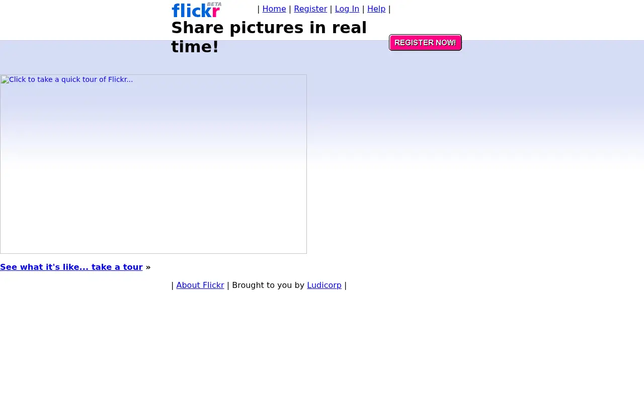 flickr.com in 2004