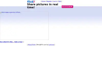 flickr.com in 2004
