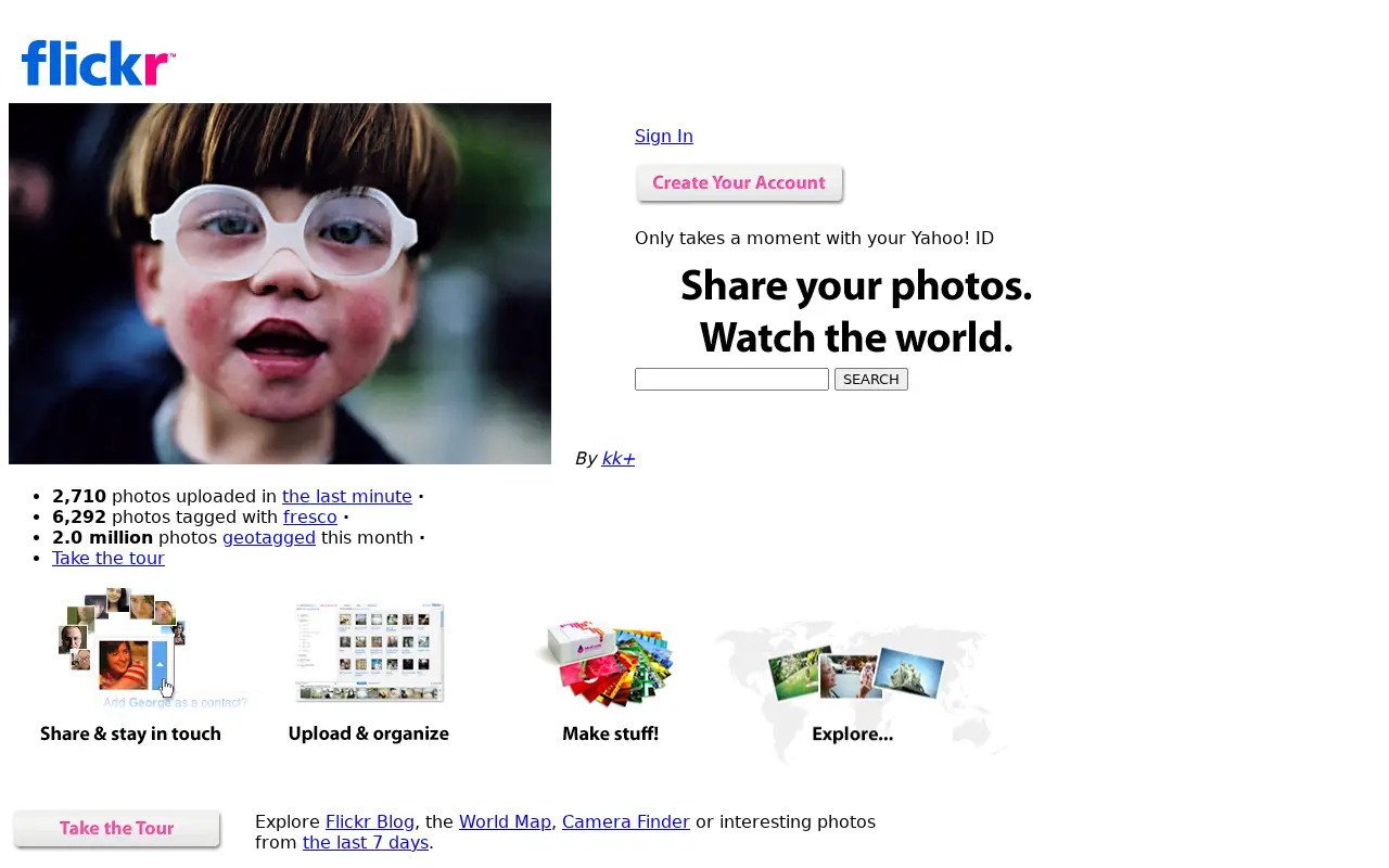 flickr.com in 2007