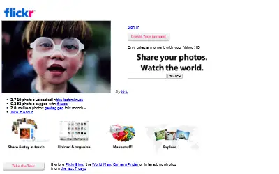 flickr.com in 2007