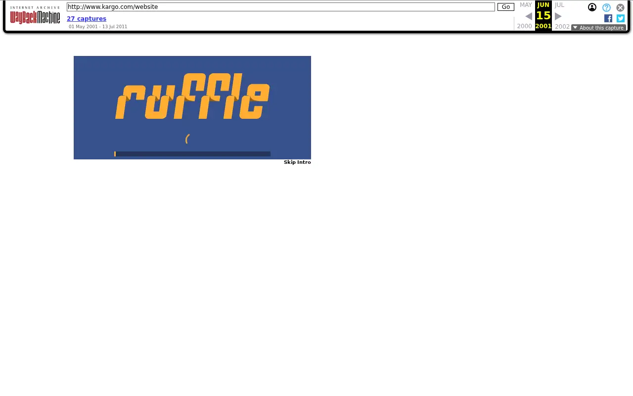 kargo.com on June 15, 2001