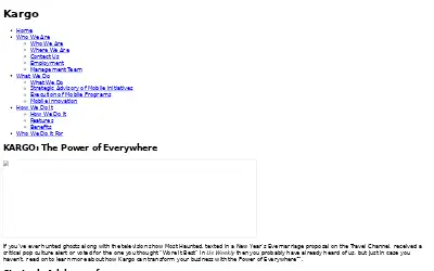 kargo.com in 2009