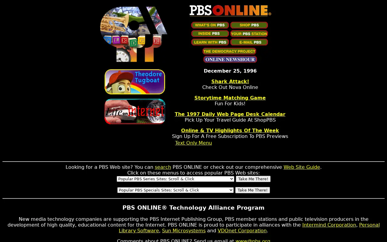 pbs.org in 1996