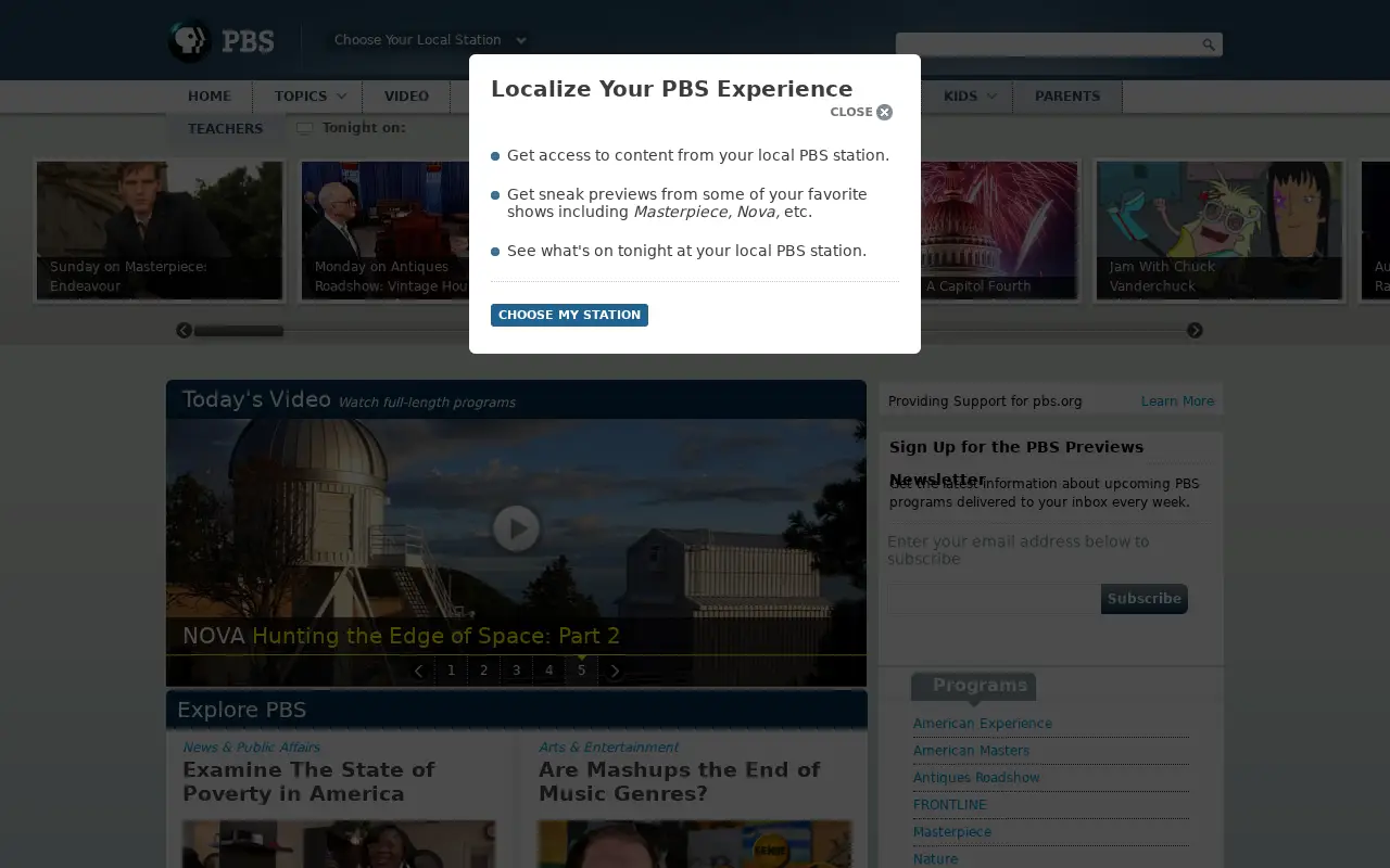 pbs.org in 2012