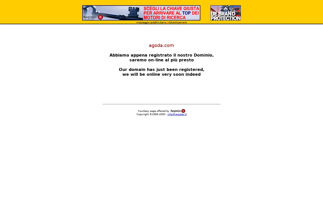 agoda.com in 2003