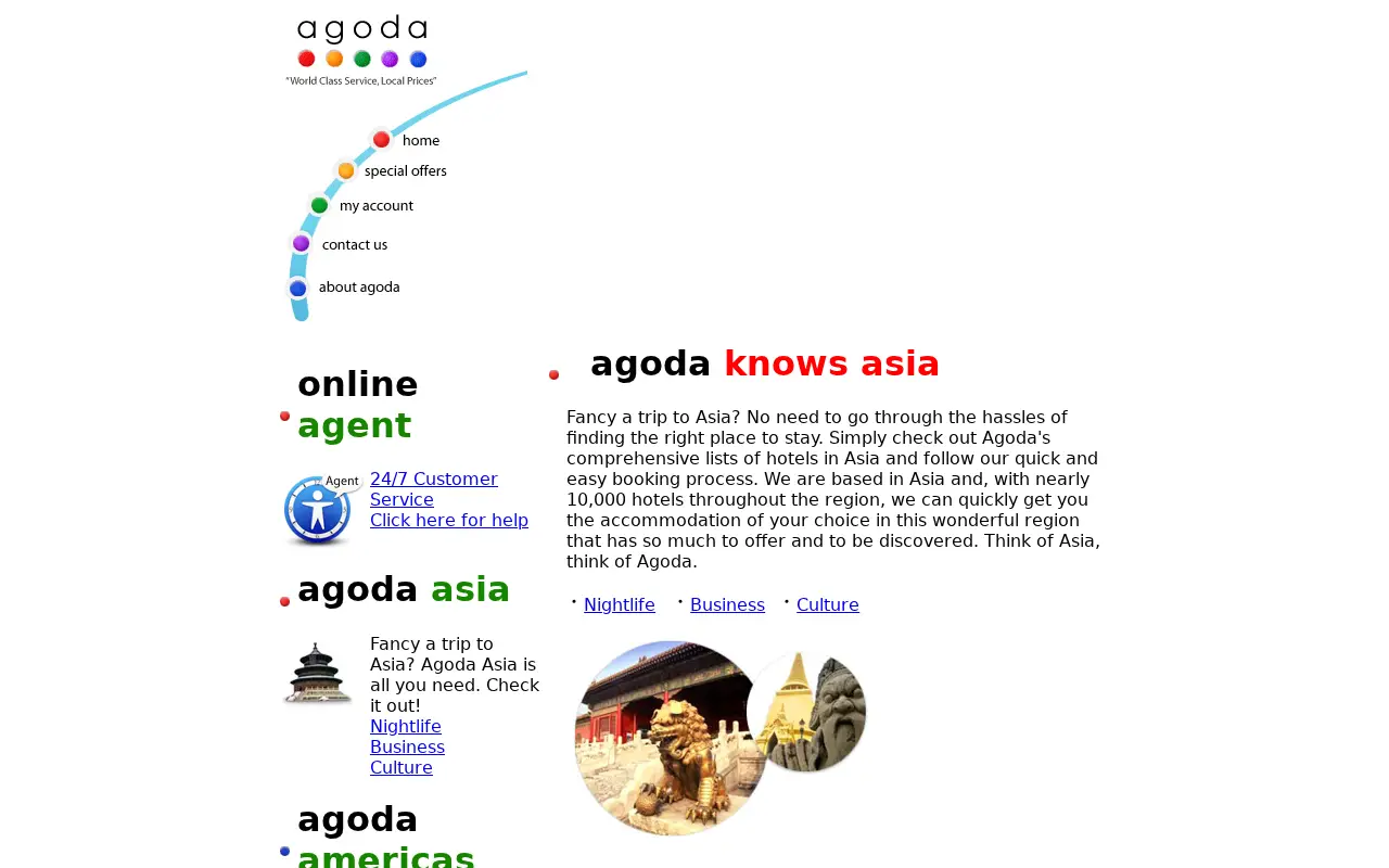 agoda.com in 2006